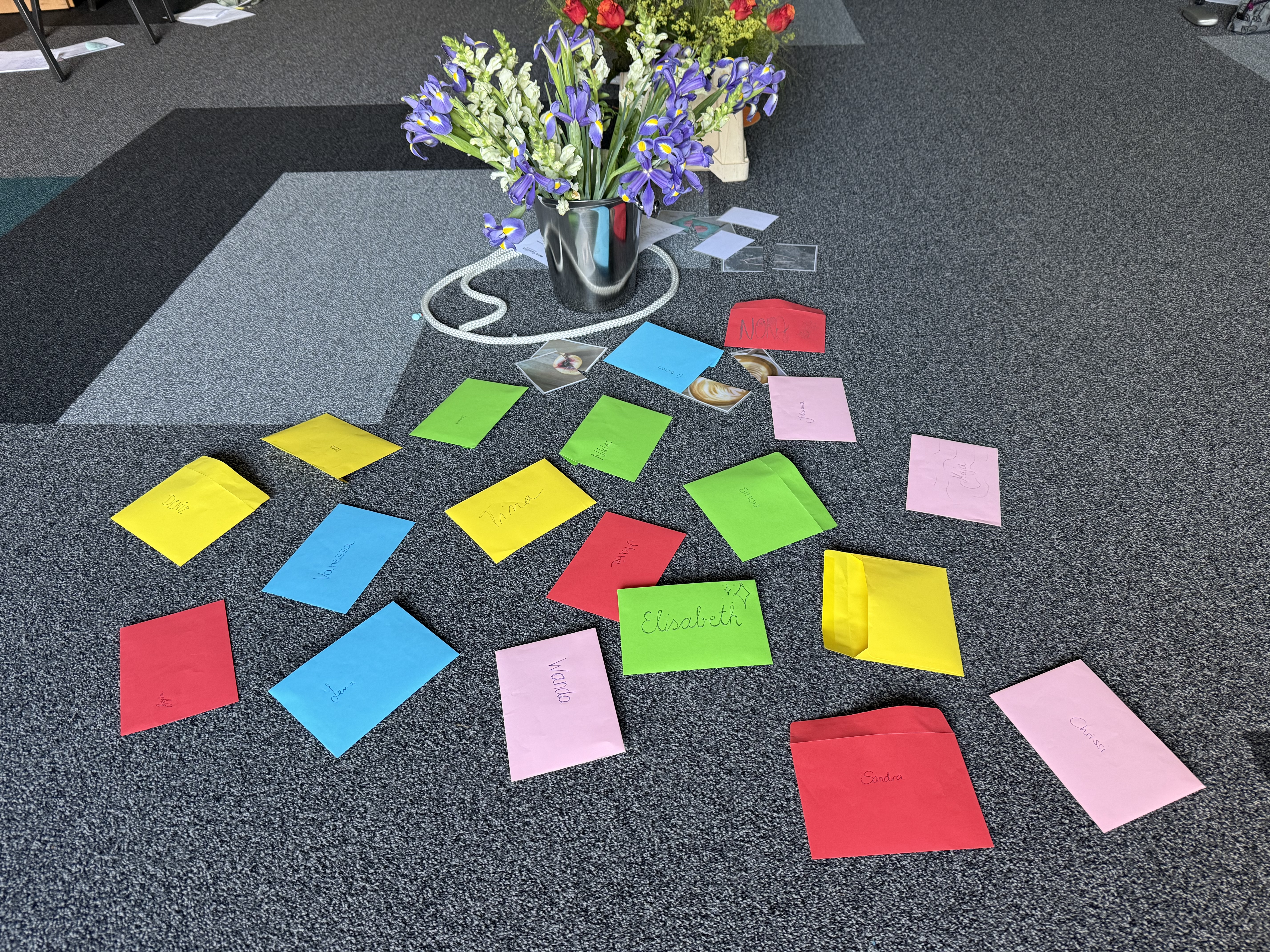 Materialien aus einem Workshop